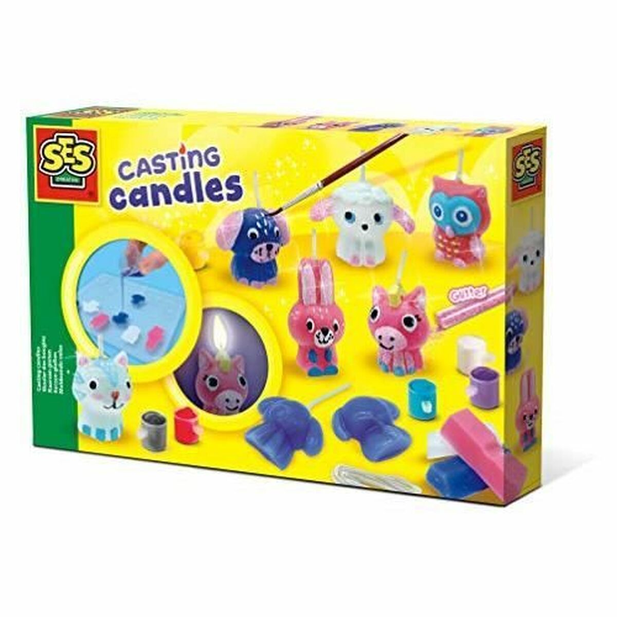 Набор для рисования SES Creative Casting Candles
